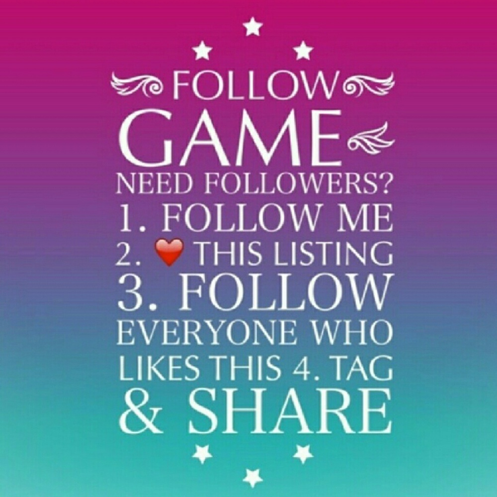 1st Follow Game!